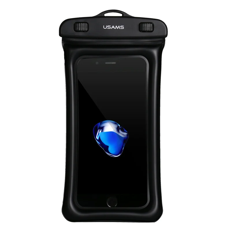 

USAMS YD007 Mobile Airbag Waterproof Phone Case Bag Summer Swimming Protective Phone Bag for Mobile