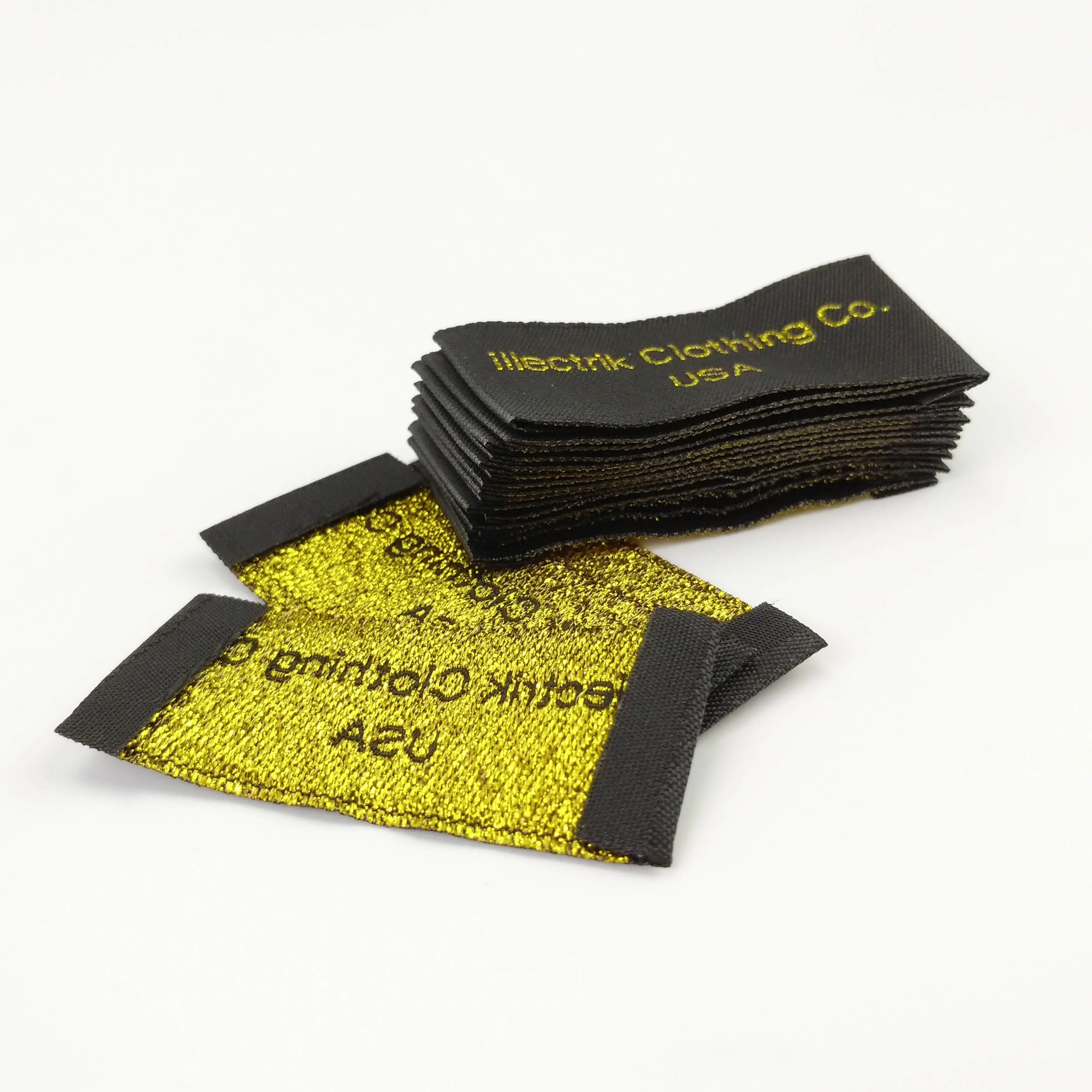 

printed soft 100% organic cotton labels clothing main label custom cotton label for garments and hats