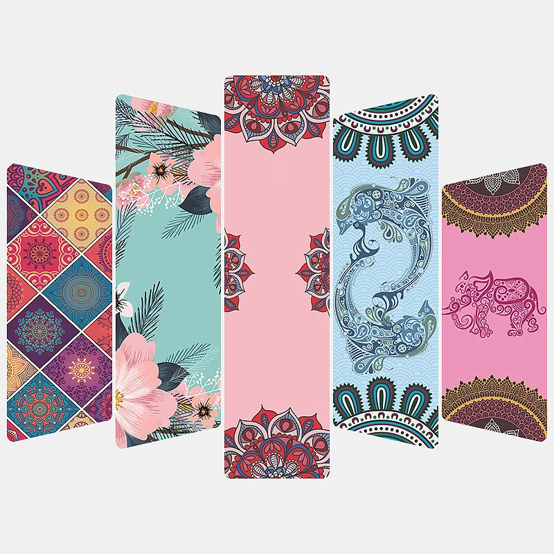 

High quality custom logo printed yoga mats for sales, Photo color