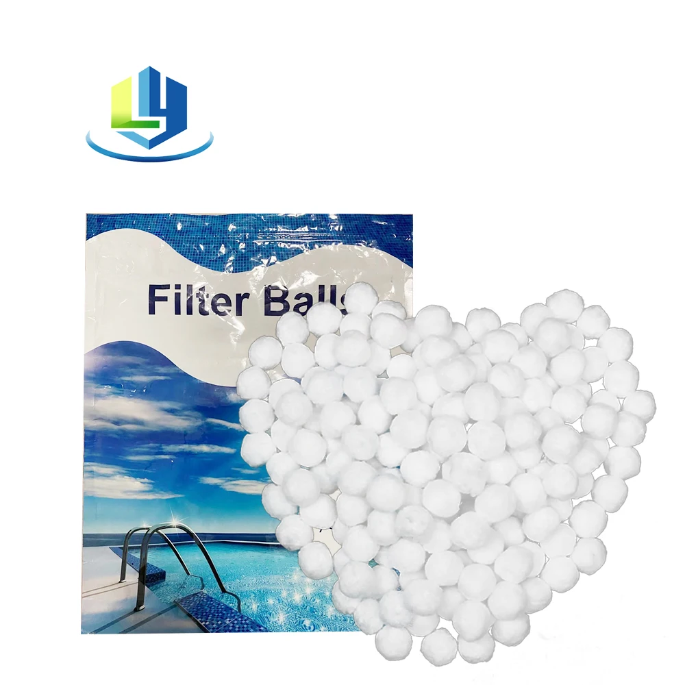 

100% Polyester Fiber Quality Assurance Replace Sand Polyester Fiber Filter Balls For Pool Water Filtration