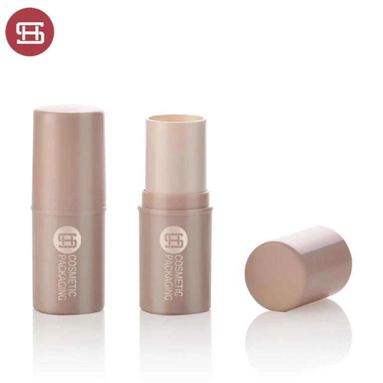 Plastic Biodegradable Lip Balm Tubes Foundation Stick Packaging Makeup