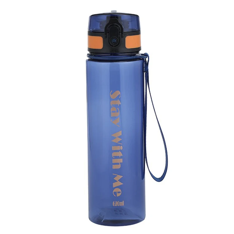 

620ML BPA Free Portable Plastic Water Bottle transparent plastic cup outdoor sport GYM, Customized color