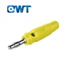 QWT amplifier speaker cess wire ec cable jaycar electronics test dual lantern connector banana-plug