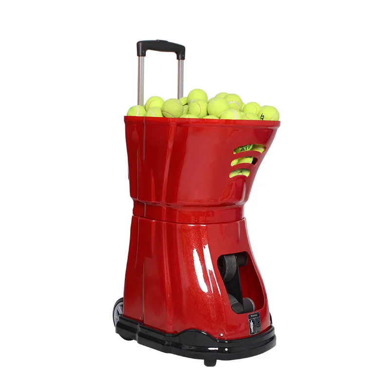 

Small size Portable Tennis ball feeding machine with multi-funtion throw balls modes for sale