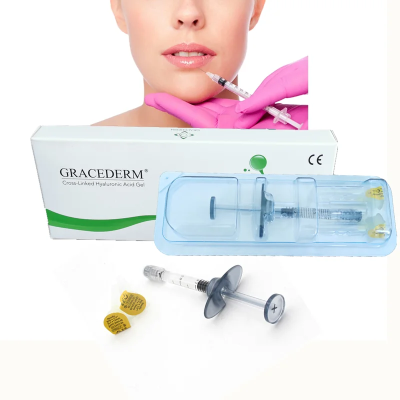 

CE Approval Hyaluronic Acid Dermal Filler 24mg/ml, Transparent