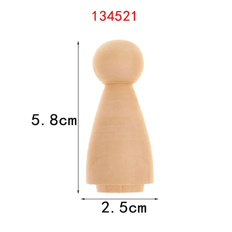 
Creative hand-painted puppet valentine party shooting props handicraft diy home decoration ornaments wooden doll 