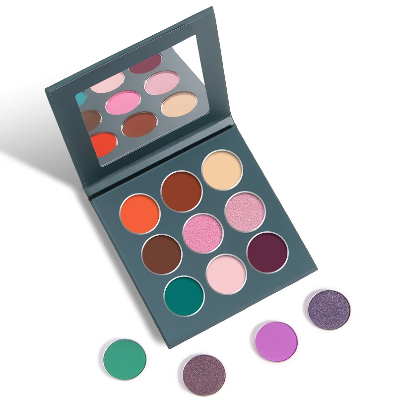 

make up products make your own brand shimmer and matte eyeshadow palette high quality cosmetics