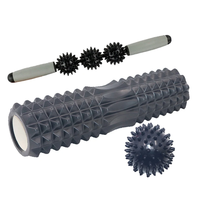 

Column Fitness Foam Train Gym Muscle Roller Yoga Stick Body Massage Relax