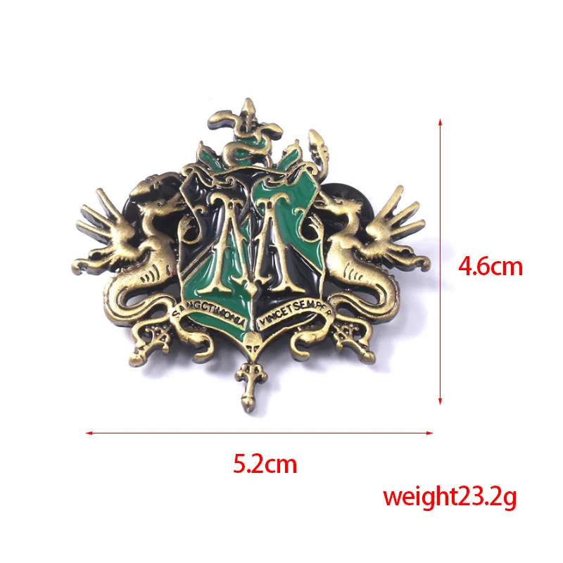 Pin Logo Anstecker Cosplay ## Harry Potter HUFFLEPUFF Schild  Enamel Metall 
