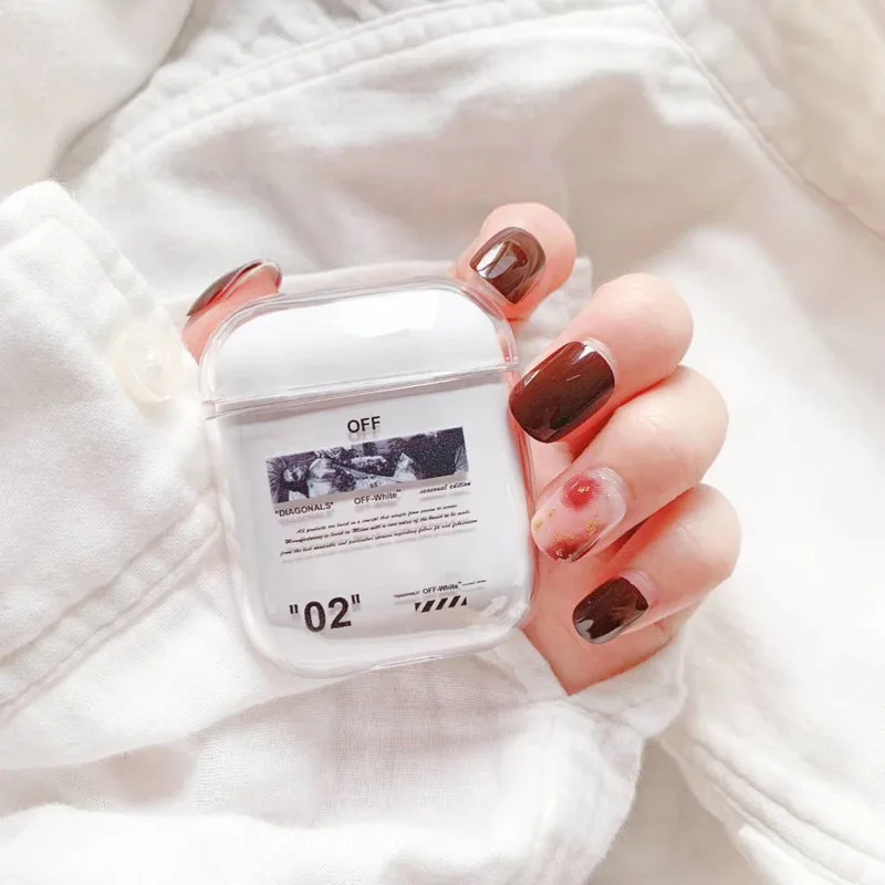 
Protective AirPod Case, Earphone Accessories Air Pods Cover Skin For AirPod 1 & 2 Hard PC Case 