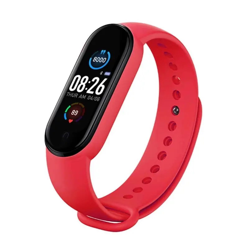 

2020 New Smart Call Music Watch Heart Rate Monitor Wristbands for Phone IP67 Waterproof Fitness Tracker Band M5 Smart Bracelet