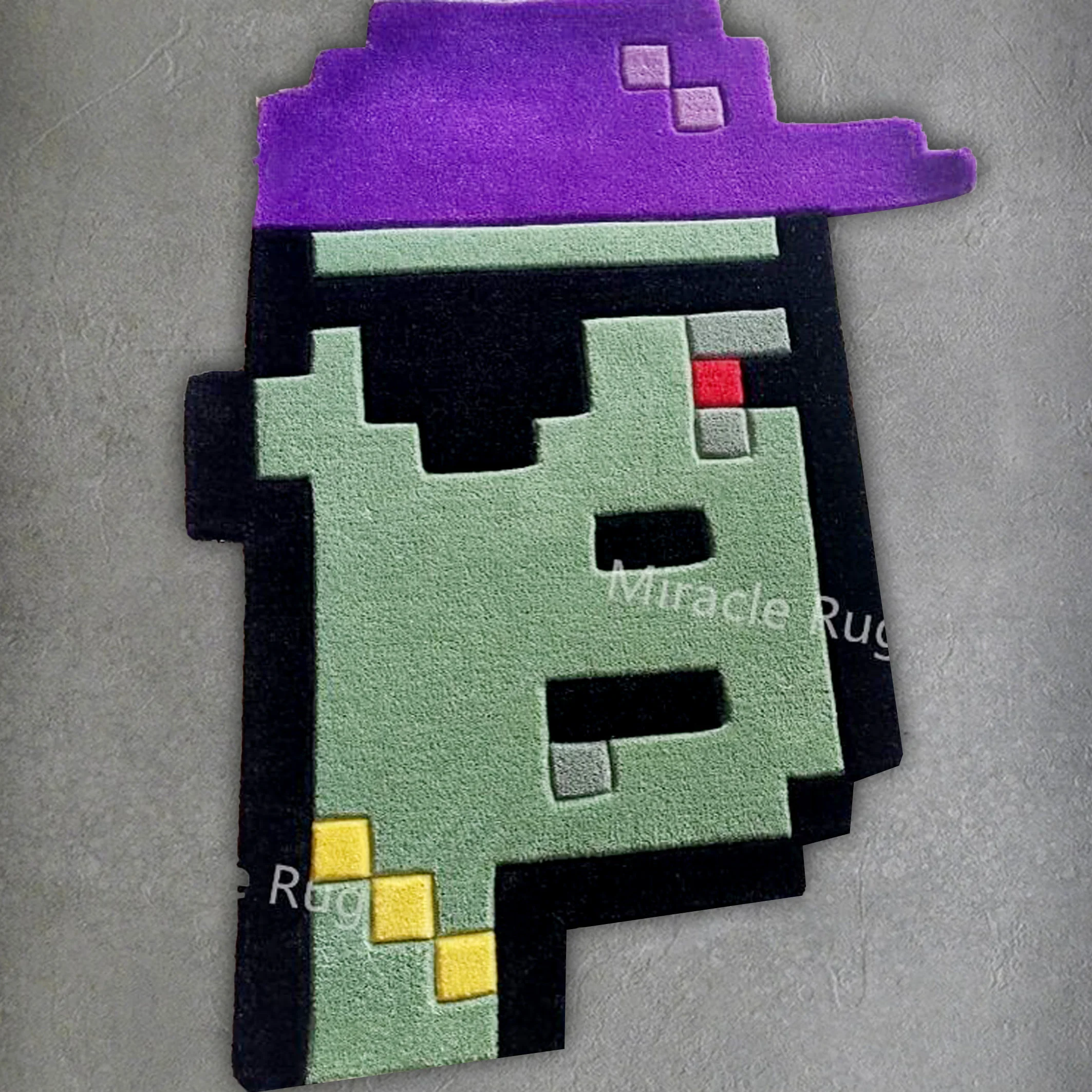 

Most Popular NFT Theme Cartoon Head Design Carpet Custom Die Cut Logo Rugs Modern