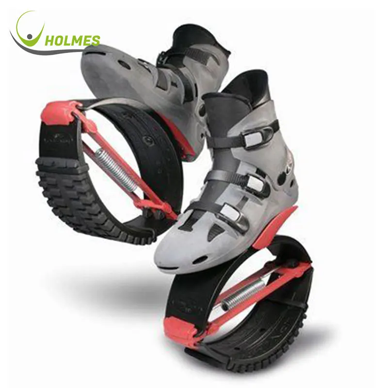 

New design spring outsole sport jumping shoes, Black/red
