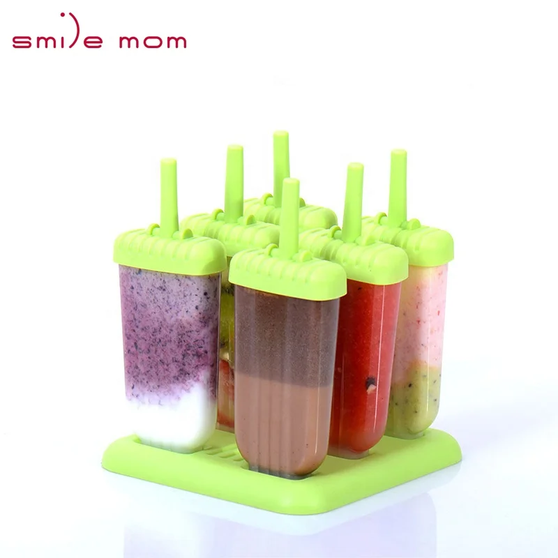 

Smile mom Professional Ppopsicle Maker Silicone Ice Cream Mold, Customized color