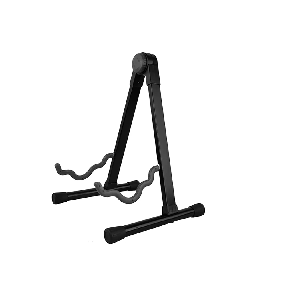 

GS001D Portable A Frame Folding Metal Guitar Stand, Black/red/blue/yellow