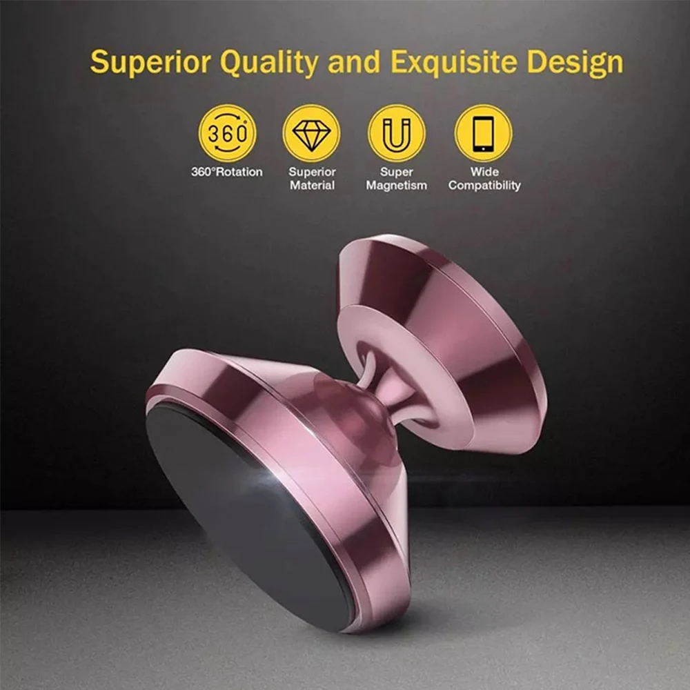 
Universal Super Strong Mobile Car Mount Magnetic Phone Holder Magnet Dashboard Car Phone Holder 