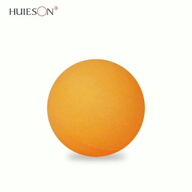 

HUIESON OEM New Material ABS Plastic Custom Printing Logo Cheap 3 Stars 40+ Training Ping Pong Table Tennis Ball, White and orange