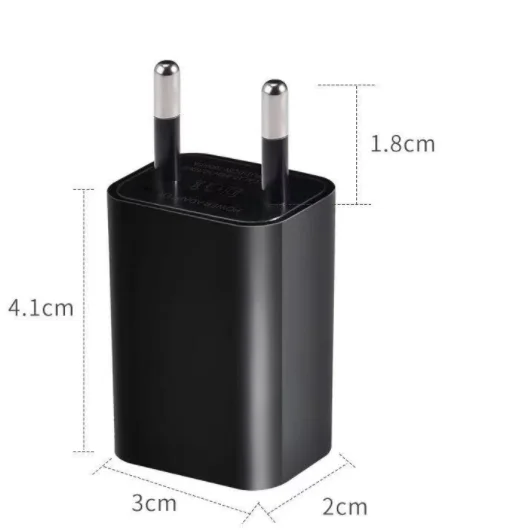 

5V 1A 5W US EU plug smart portable wall charger android single usb mobile phone travel charger factory price USB charger, Black/white