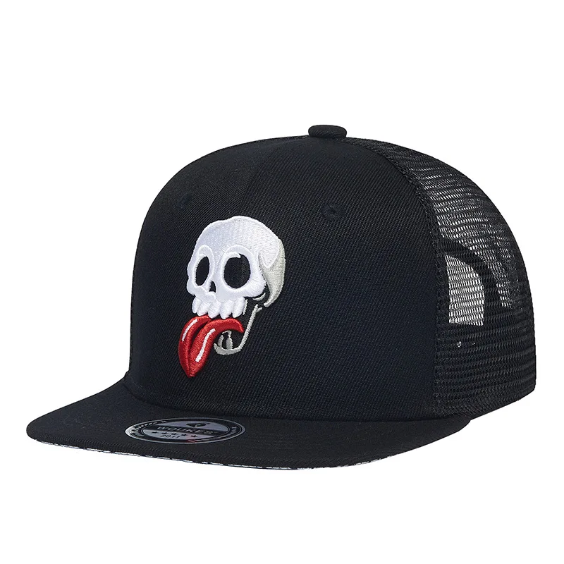 

Free shipping wholesale custom flat bill closed back flat brim hip hop fitted cap baseball hats embroidery snapback caps