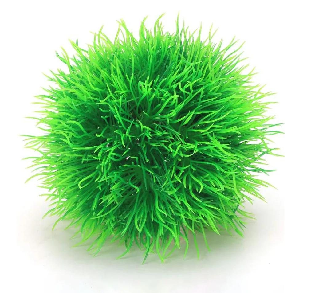 

Wholesale Artificial Plastic Green Fish Tank Plants Aquarium Decoration Ornament Plant, Green, white/green