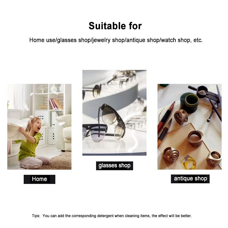 600ML High Frequency Ultrasonic Cleaner Waterproof Ultrasound Sonic Vibrator Cleaning Machine Jewelry Cleaner