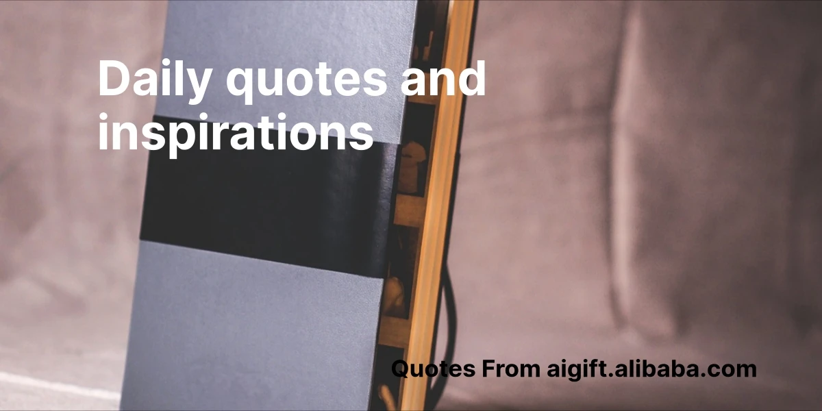 daily quotes and inspirations