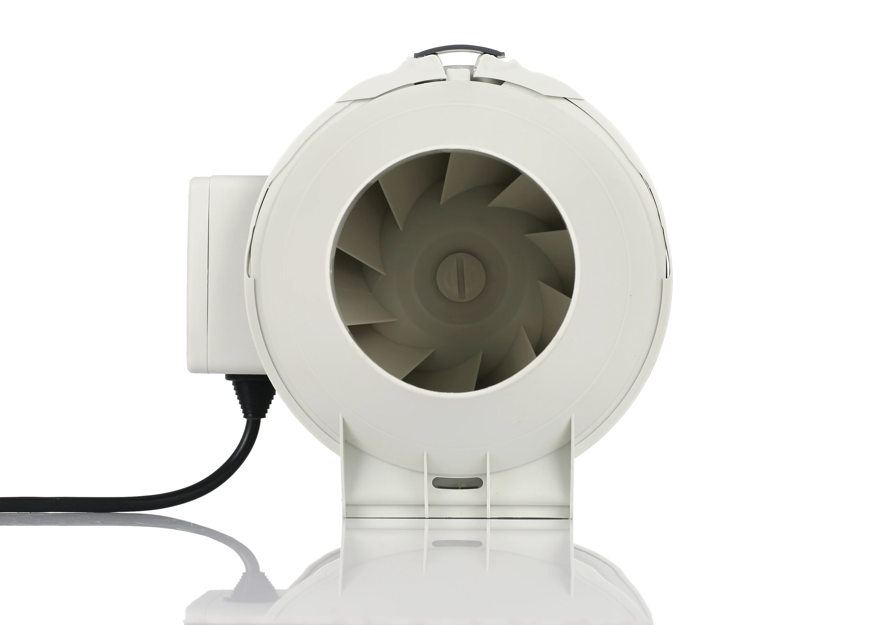 4英寸塑料高 cfm 壁挂式管道式排气扇温室