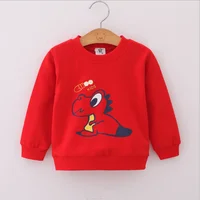 

Spring and Autumn Baby Long Sleeve Sweater Men and Women Round Neck Cotton Child 0-4 Years crewneck