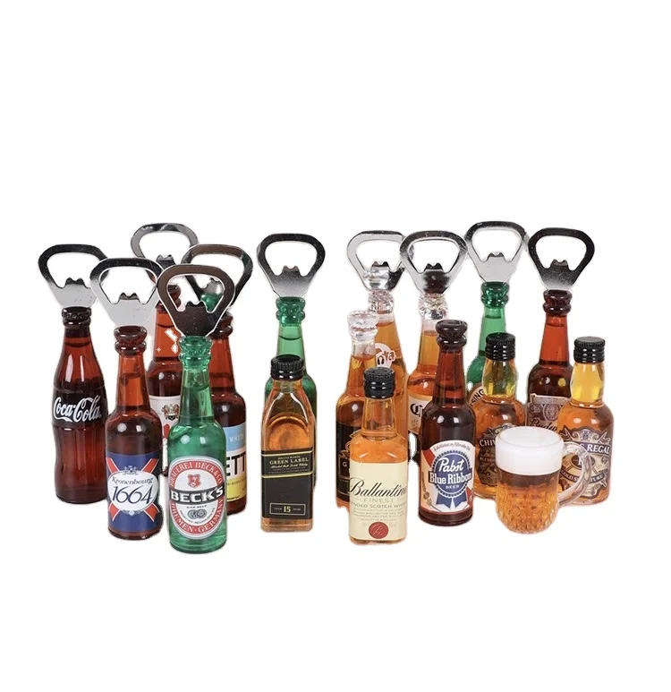 

Factory Direct Destapador de Cerveza Iron Magnet Bottle Opner for Beer, Custom color