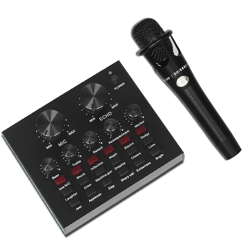 

Use of mobile computer live broadcast platform supports dual mobile phone live broadcast function types use simple sound card
