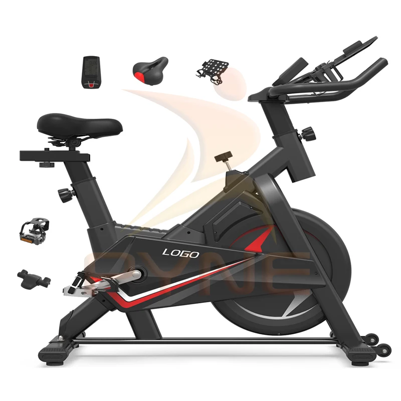 

Professional Fitness Training Magnetic Resistance Spinning Stationary Bike Gym Equipment With Training Program