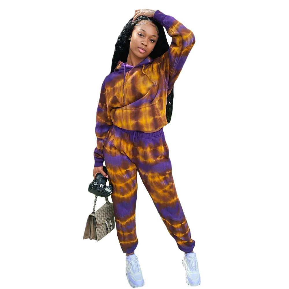 

Custom Fitness Womens Pullover Jacket Gym Pant Jogging Women Tracksuit Sweatshirts Women's Hoodies Set, Picture