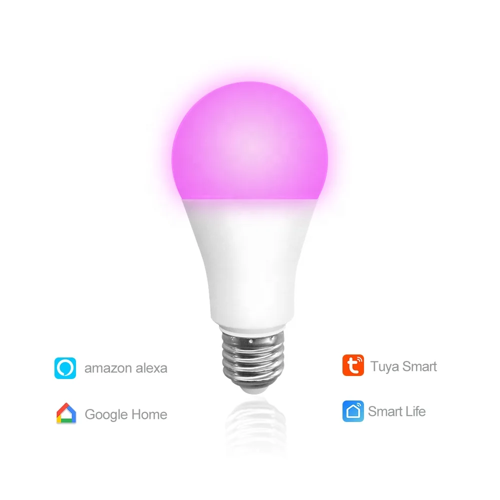 Manufacturer Amazon Supplier Smart Bulb Intelligent Led Bulb Rgb Dimmable Light Bulb Smart Led Wifi