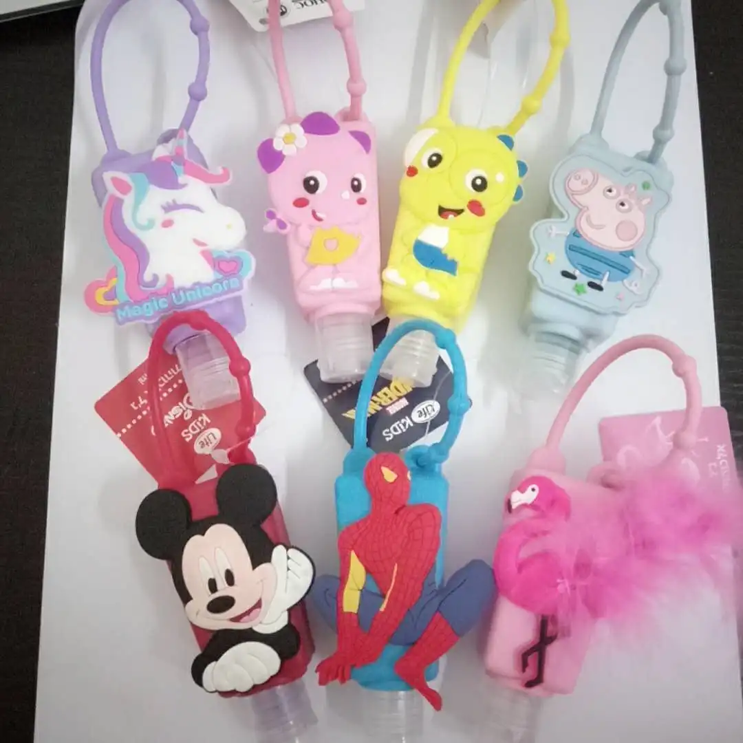 Wholesale Mini Pocket Kids Keychain 30ml Portable Waterless 75 Hand
