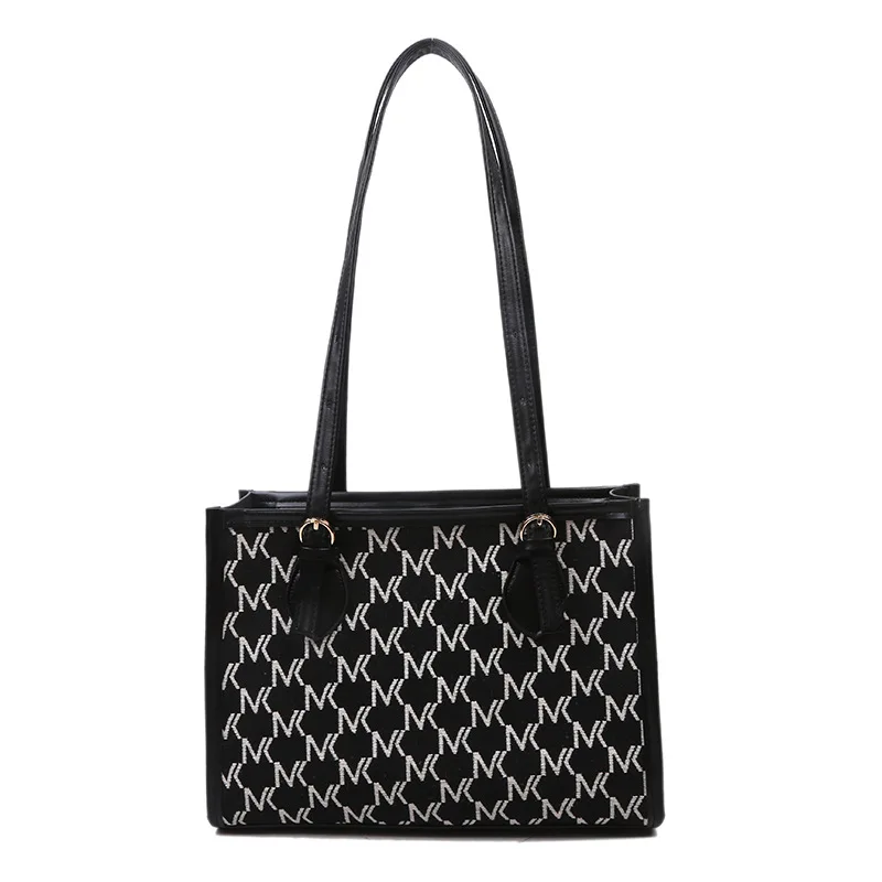 

The new net red tide wild fashion retro PU leather large-capacity one-shoulder portable tote bag