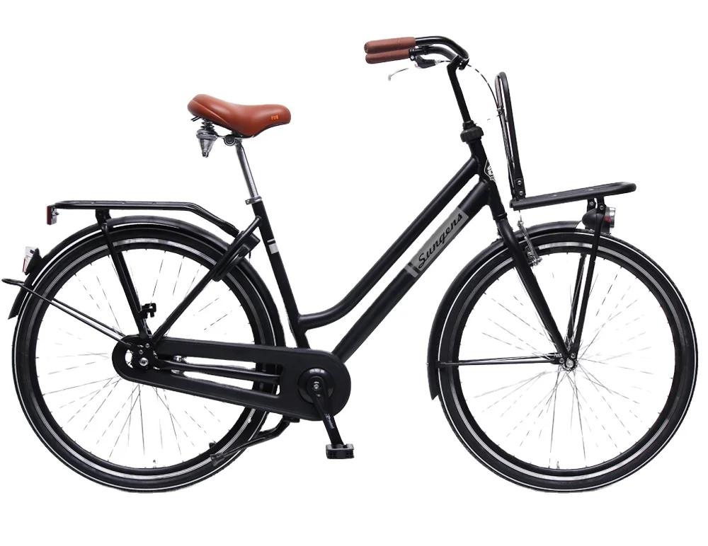 

Dutch classic cargo bike/cargo city bicycle, Brown