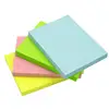 School and office usage printing leaf shaped sticky notes