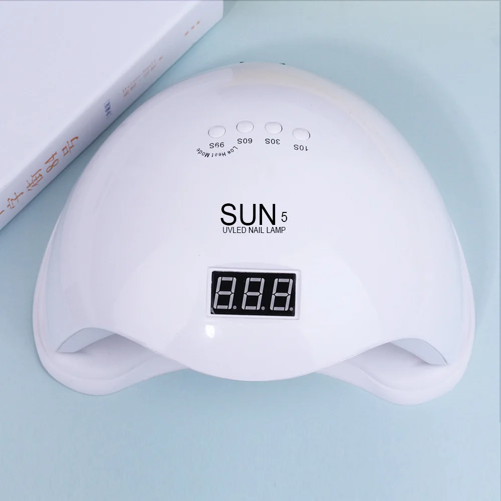 

Wholesale Nail Dryer Smart Sensor Nail Art Lamp Secador De Unhas Automatic Nails Polish Fast Drying Products Lampe UV Ongles