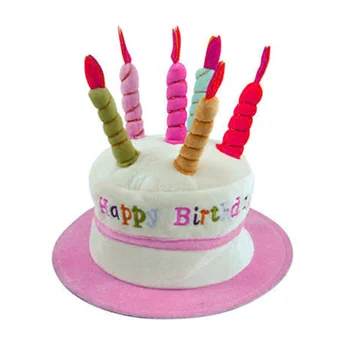 Feliz Cumpleanos 3d Pastel Sombrero Velas De Felpa Novedad Hombres Mujeres Fiesta Gracioso Broma Buy Divertida Broma De Fiesta Para Hombre Y Mujer Sombrero De Pastel 3d Velas Product On Alibaba Com