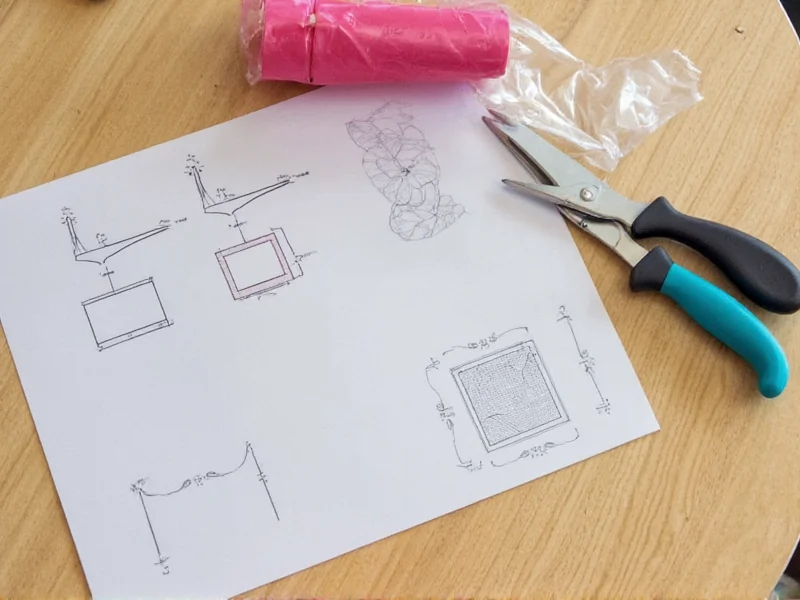 Paper crafting tools demonstrating anti-warping techniques
