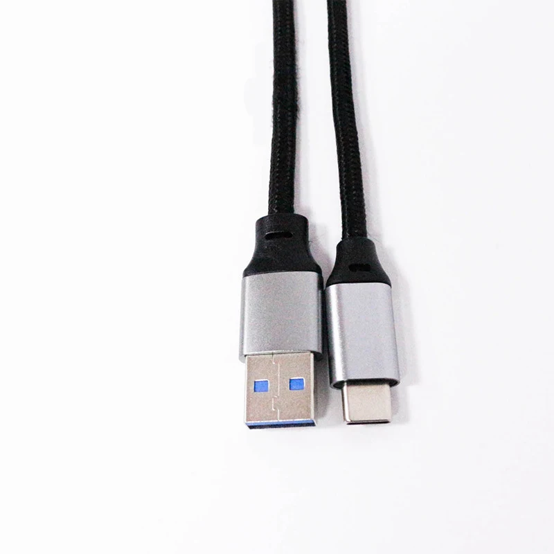 

Interface type-C interface mobile phone usb3.0a to C mobile phone charging line fast charging universal charging transmission tw, Orange red pink silver black blue purple white