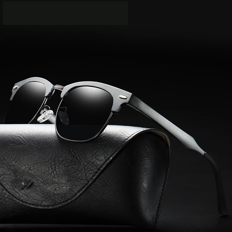 

YTSXD6558 Wholesale High Quality Custom anti glare Fashion Driving Glasses Polarized Aluminum Magnesium Sunglasses dongyang, 5colors