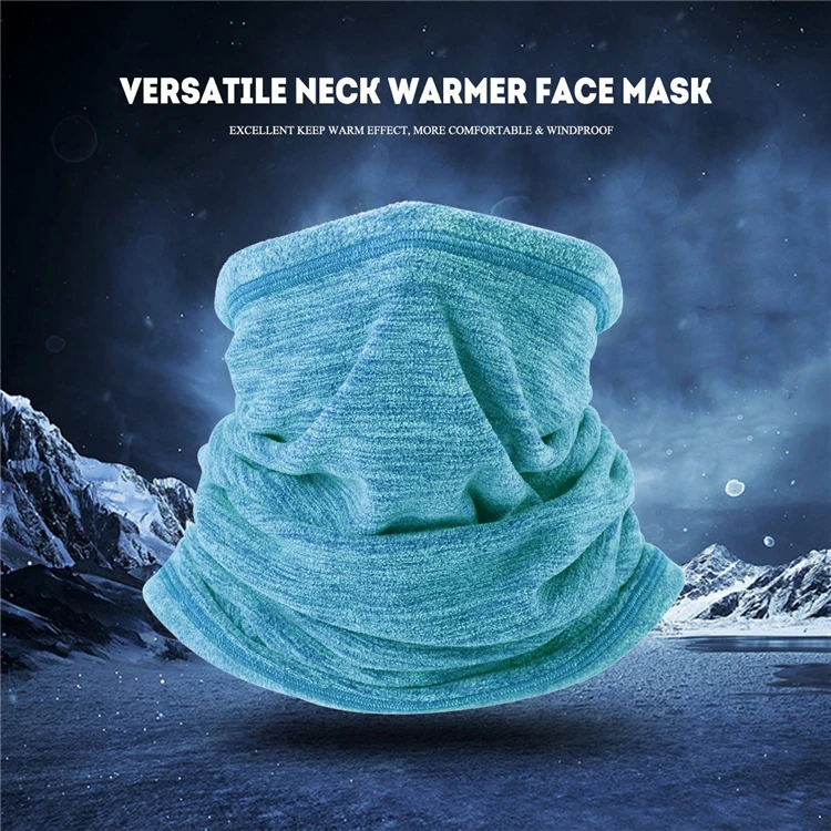 Soft Fleece Warm Neck Face Mask Windproof Ski Mask For Cold Weather Motorcycle