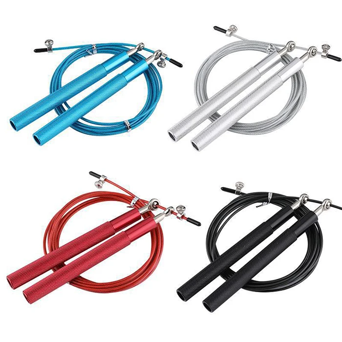 

Adult wire weighted rope skipping speed jump rope PVC weighted jump rope
