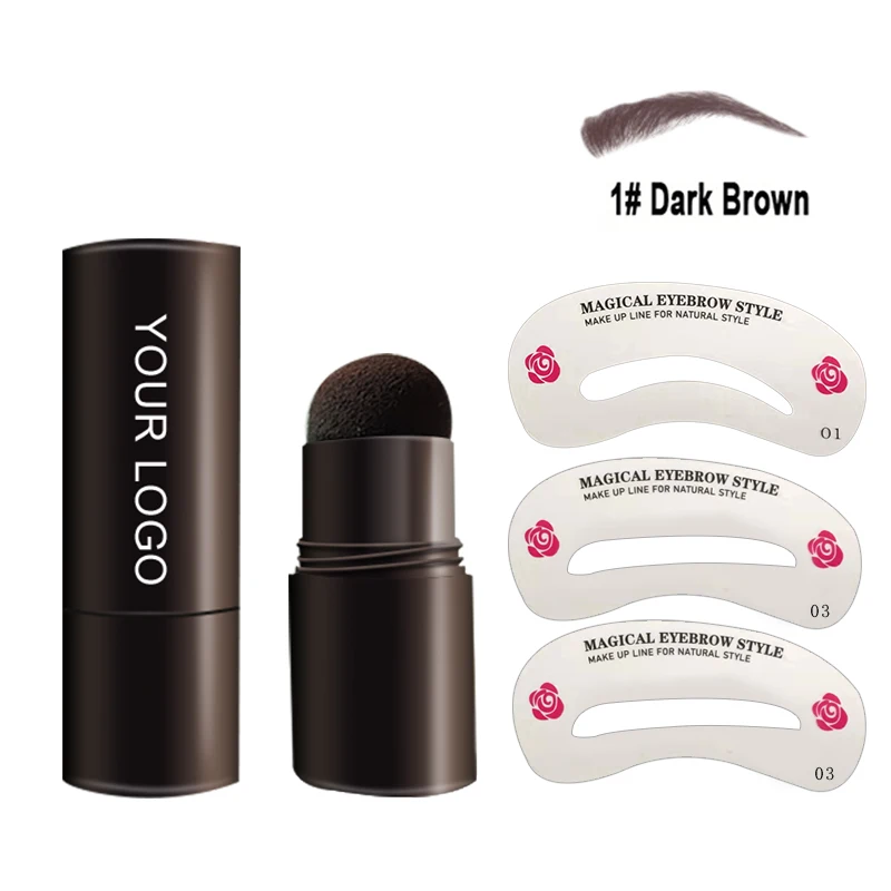 

private label Seal eyebrow powder stick Hairline shadow concealer stamp eyebrows