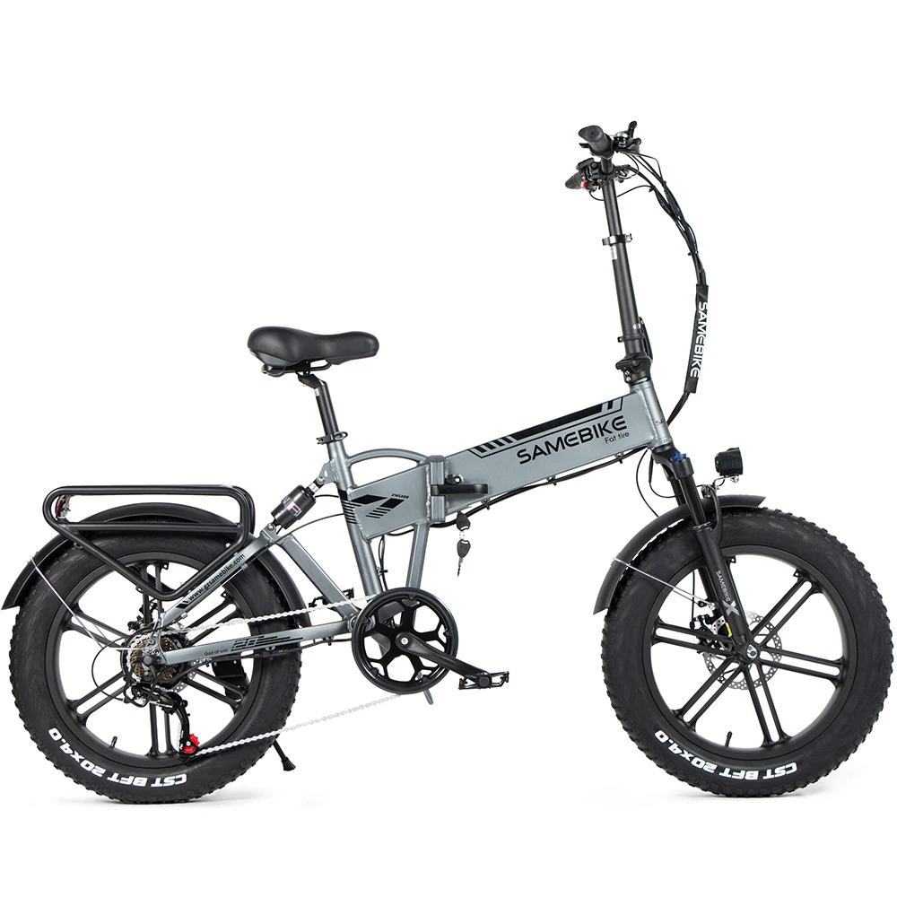 

Cheap 2020 48V 350W Aluminum Frame Disc Brake LCD Meter 4.0fat Tires Foldable Electric Bicycle