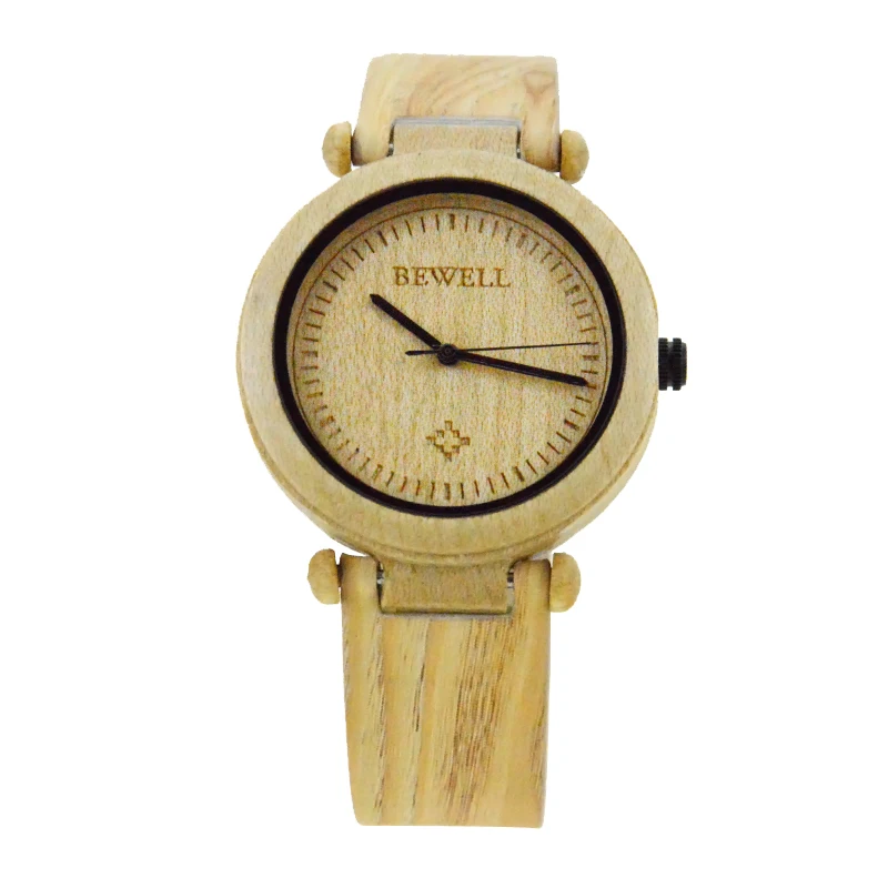 

Drop ship wood watch with PU strap Japan movement quartz watches men wristwatch