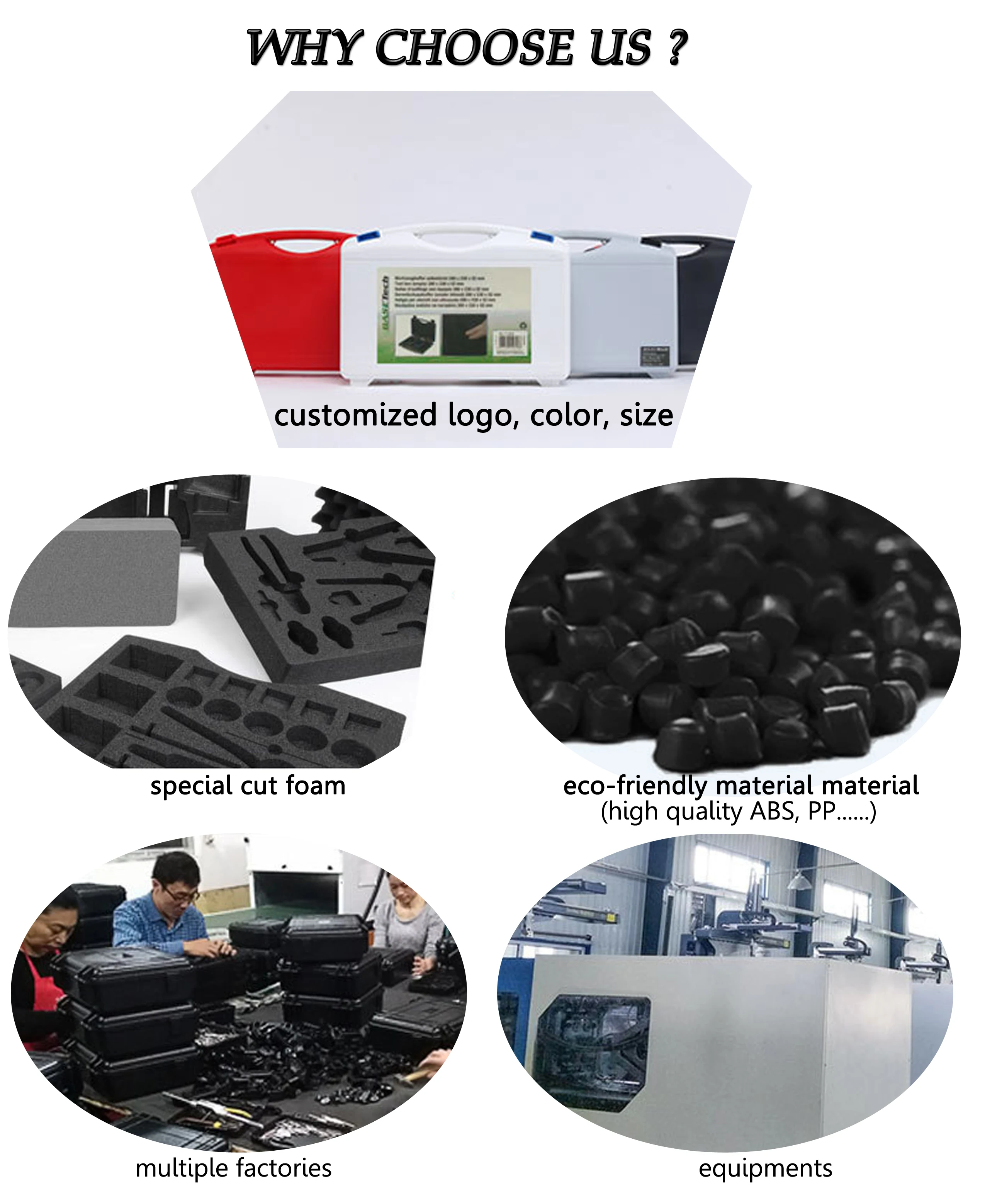 Shbc Factory Hard Tool Trooly Hard Case,Abs Tool Case Hard For Battery