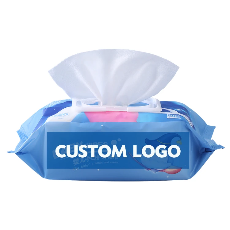 

ODM factory private label biodegradable disposable face wet wipe custom logo