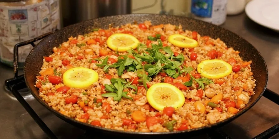 Bloating spices for paella